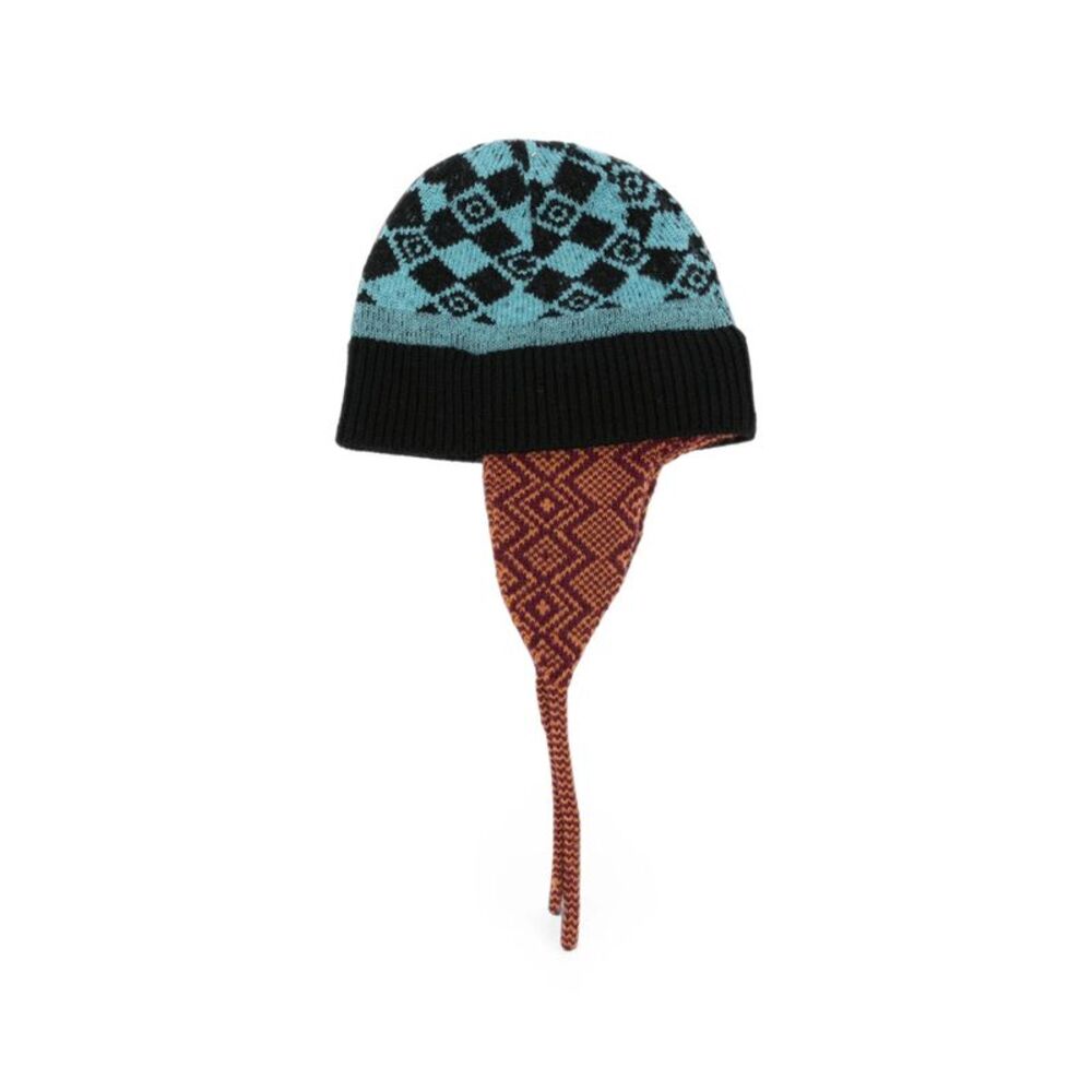 Dries Van Noten Black Hats Men